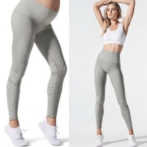 BLANQI Heather Gray Maternity Leggings